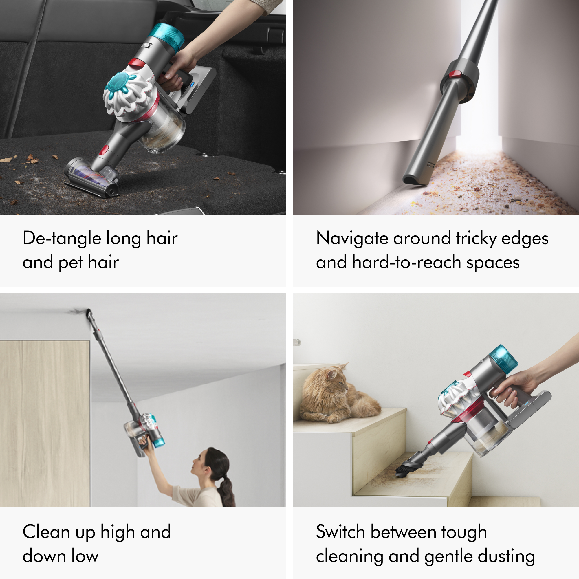 Dyson - 未使用品☆dyson v8 absolute + Refurbished Dyson V8 Absolute (Silver/Nickel) | Dyson